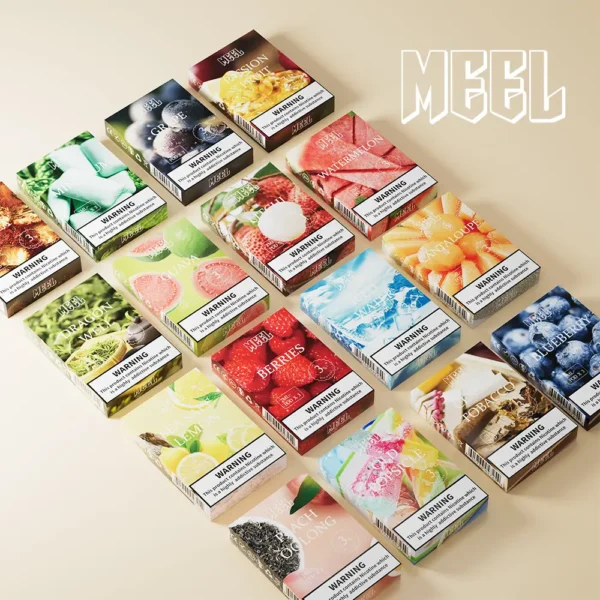 319acdcaf4fba9a3b127e5953ab5d0be.webp MEEL 一代通用煙彈 電子煙替換煙彈 相容一代主機使用設計 日常換彈補充 口感搭配推薦 台灣現貨