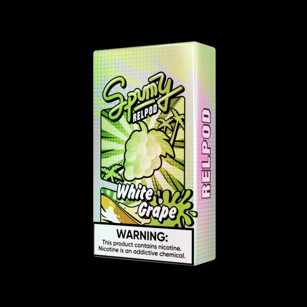 whitegrape.webp SPUMY 冰熊五代通用電子煙煙彈 替換式設計 支援五代主機搭配使用 日常口感補充 玩家推薦選擇