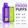 images 【買一盒煙彈送主機】KEYSTONE FLEX-3 鑰石 25000口拋棄式電子煙 便攜輕巧機身 外出使用推薦 台灣現貨